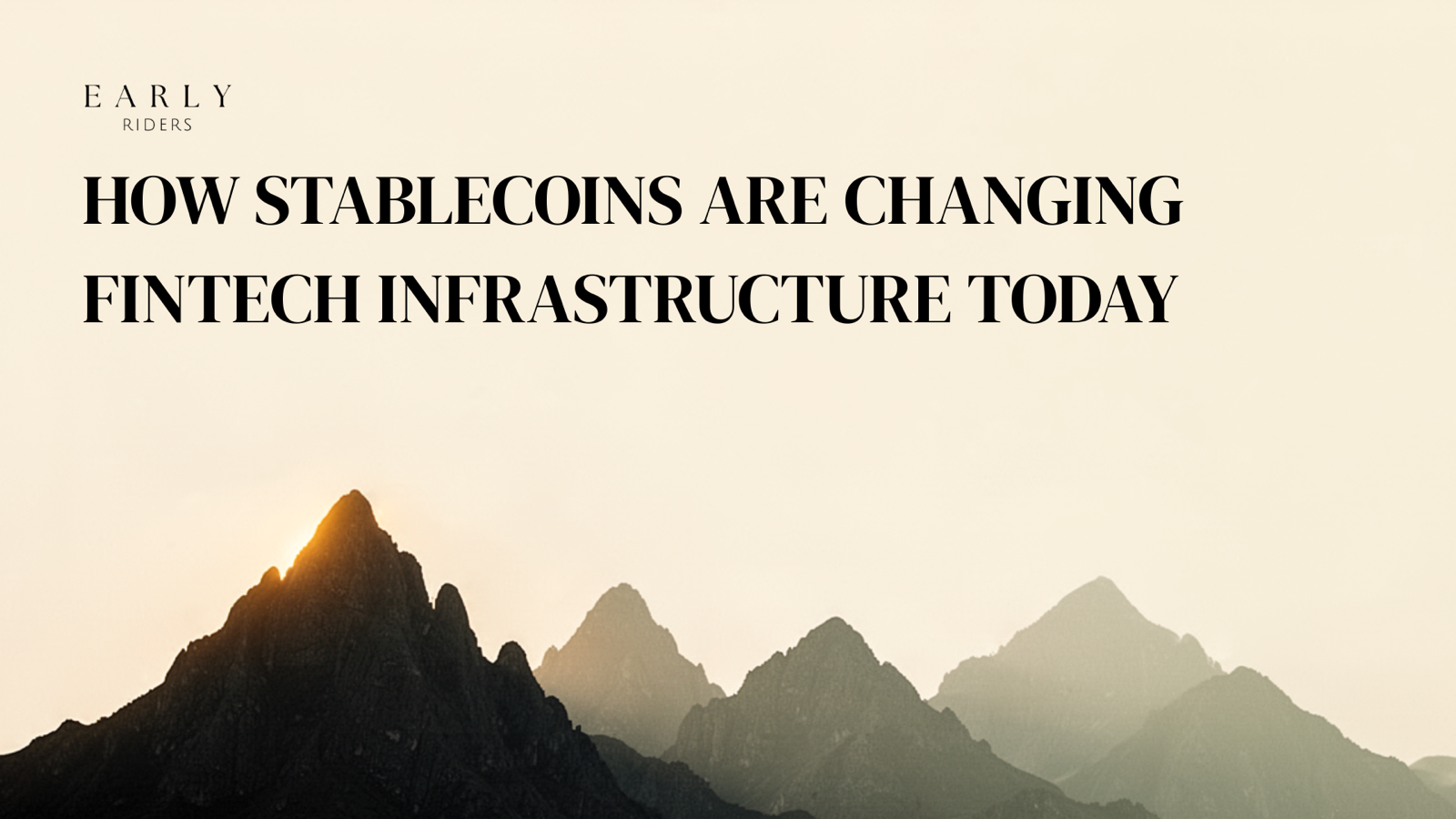 How Stablecoins Are Changing Fintech Infrastructure Today