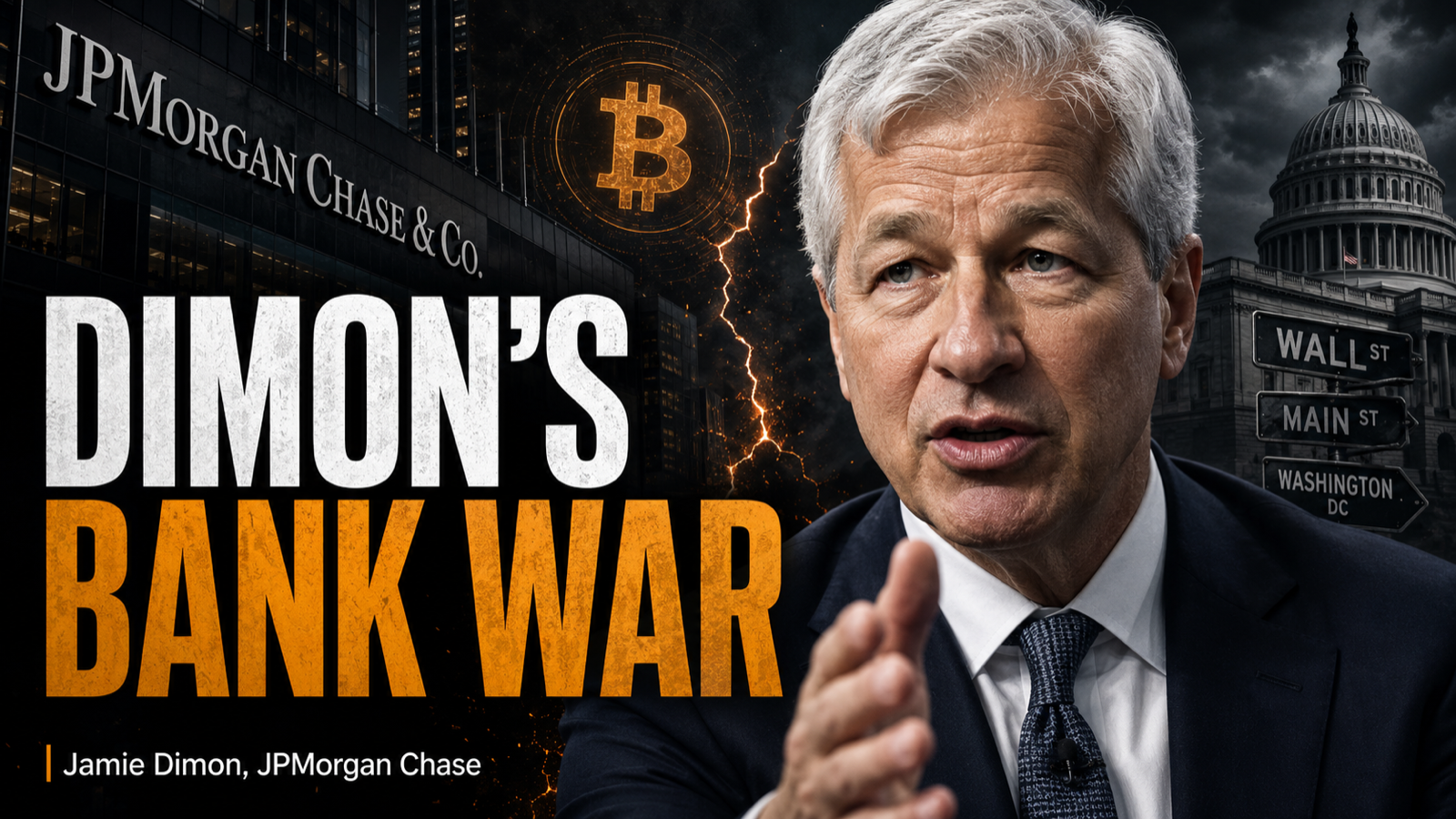 Inside Saylor's Bitcoin Sale & Jamie Dimon's War On Coinbase