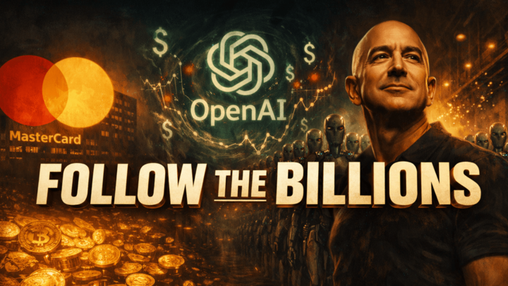 MasterCard’s $1.8B Bitcoin Play, OpenAI Promises 17.5% Yield, & Bezos Bets $100B